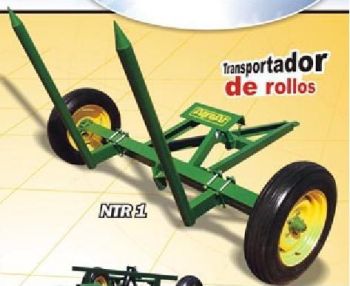 CARGADOR DE ROLLOS Y FARDOS Juntarrollos Arrastre AGROAR TRANSPORTADOR NTR1 1