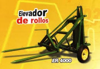 CARGADOR DE ROLLOS Y FARDOS Elevador AGROAR ER 4000 1