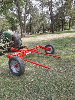 CARGADOR DE ROLLOS Y FARDOS Transportador BARBUY UN ROLO  3