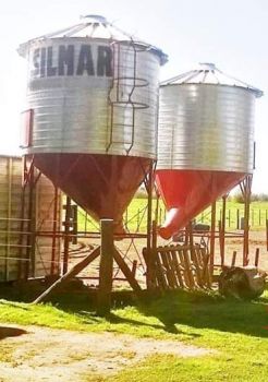 SILO Aereo  De chapa  Comedero SILMAR POLLEROS 1