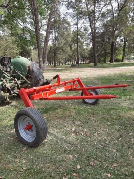 CARGADOR DE ROLLOS Y FARDOS Transportador BARBUY UN ROLO  5